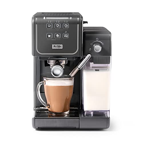 Mr. Coffee One-Touch Coffeehouse Espresso Cappuccino & Latte Maker Black - Bellso